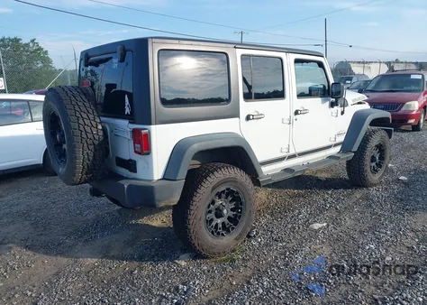 2014 Jeep Wrangler Unlimited Sport из США, поврежденный, VIN 1C4BJWDG0EL315676